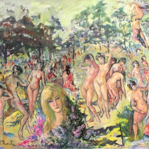 Spring Dream, oil on canvas, 88x100 cm.98-2019